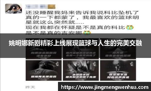 姚明娜新剧精彩上线展现篮球与人生的完美交融