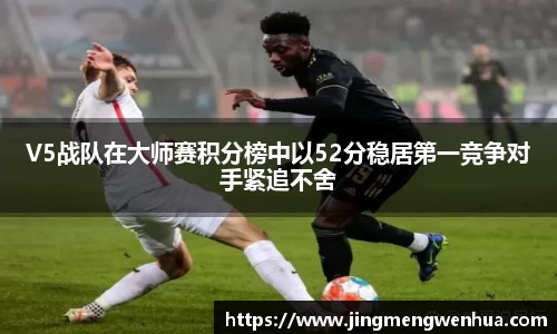 V5战队在大师赛积分榜中以52分稳居第一竞争对手紧追不舍