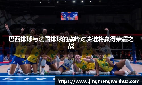 巴西排球与法国排球的巅峰对决谁将赢得荣耀之战