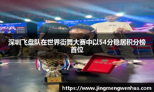 深圳飞盘队在世界街舞大赛中以54分稳居积分榜首位