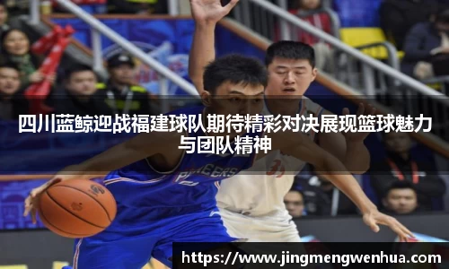 美嘉体育四川蓝鲸迎战福建球队期待精彩对决展现篮球魅力与团队精神